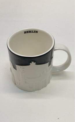Starbucks City Mug Cup Relief Series Berlin Germany black and white 16oz