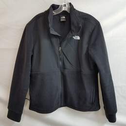 The North Face women's black soft shell fleece hybrid jacket XL