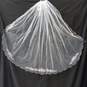 Women's White Crystallized Wedding Veil NWT image number 1