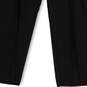NWT Mens Black Flat Front Straight Leg Comfort Waist Chino Pants Size 42x30 image number 3