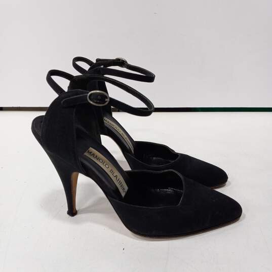 Manolo Blahnik Black Heels Size 5 (EU 35.5) image number 2