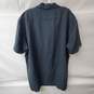 Harley Davidson Navy Blue Short Sleeve Button Up Polo Size XL image number 2