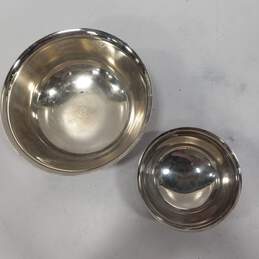 Bundle of 2 Silver Tinted Bowls alternative image