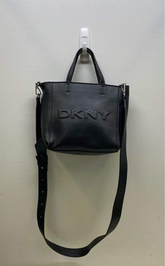 DKNY Signature Embossed Mini Tote image number 1