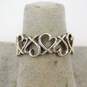 Tiffany & Co Paloma Picasso 925 Loving Heart Band Ring 3.0g image number 2