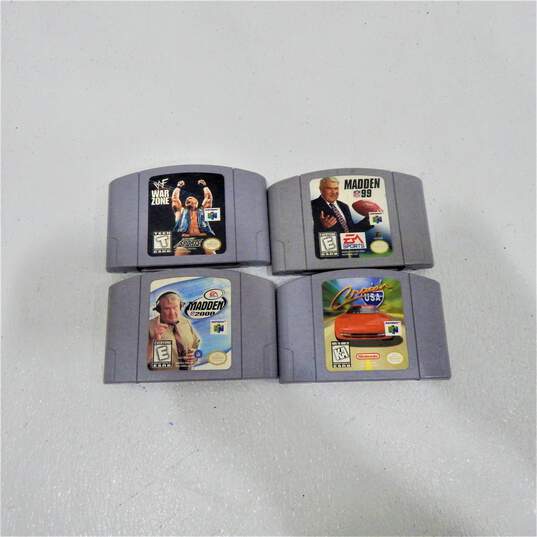 Nintendo 64 W/ Four Games Cruisin image number 6