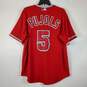 Majestic Men Red Anaheim Angels #5 Baseball Jersey L image number 2