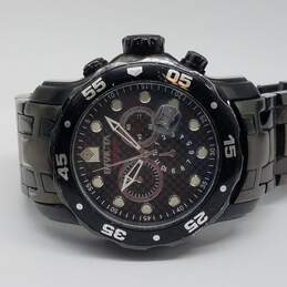 Invicta 0693 49mm Invicta Pro Diver 200M WR Chrono Black Glow Men's Watch 267g alternative image