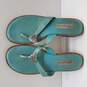 Brighton Orla Aqua Thong Shoe Size 8M image number 5