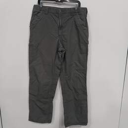 Men’s Carhartt Loose Original Fit Cargo Jeans Sz 35x34