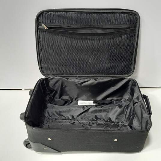 American Tourister Black Canvas Luggage image number 6