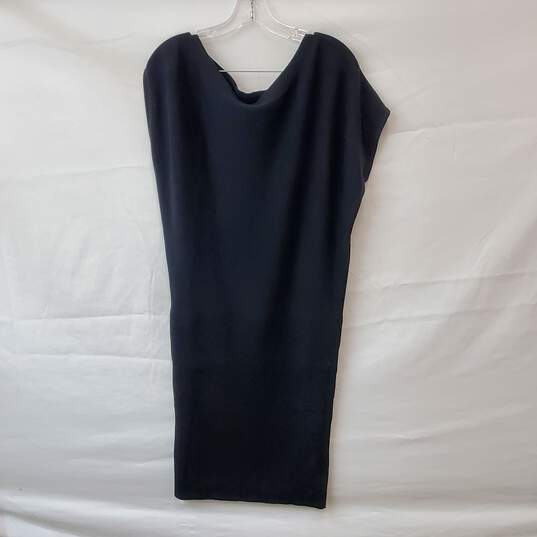 Banana Republic Black Midi Dress Size Medium image number 1