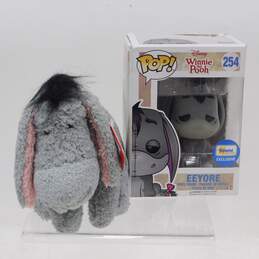 Disney Winnie The Pooh Eeyore Funko Pop Figure IOB W/ Plush Stuffed Animal Toy