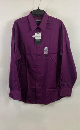 Geoffrey Beene Purple Long Sleeve - Size X Large