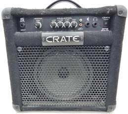 Crate Brand BT15 Model 15-Watt Electric Bass Guitar Amplifier w/ Power Cable