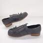 Kork-Ease Bailee Kiltie Monk Strap Black Leather Oxford Loafer Shoes Women's Sz 8M image number 1