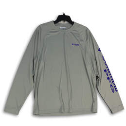 Mens Gary PFG Terminal Tackle Crew Neck Long Sleeve Pullover T-Shirt Size L