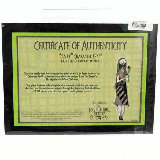 Hot Topic The Nightmare Before Christmas Sally Character Key (Limited Edition) image number 3