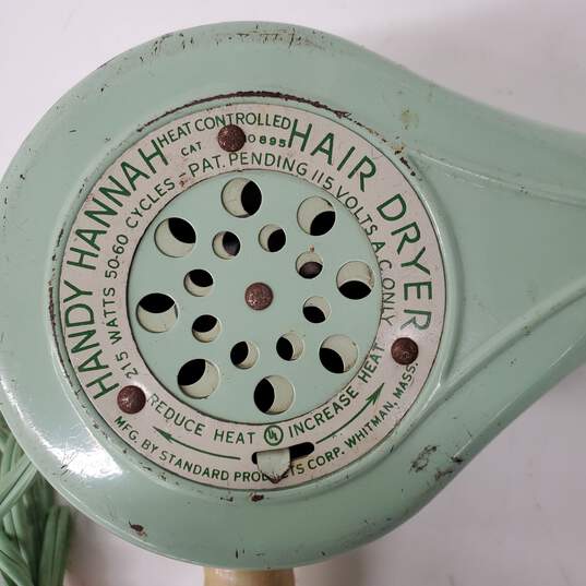 VTG 1950's Handy Hannah 215 Watt Electric Hair Dryer / Untested / P& R image number 3