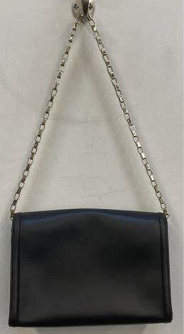 Kate Spades Leather Carroll Park Bow Clasp Shoulder Bag Black alternative image