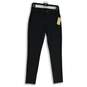 NWT Womens Black Denim Dark Wash 5 Pocket Design Skinny Leg Jeans Size 4 image number 1