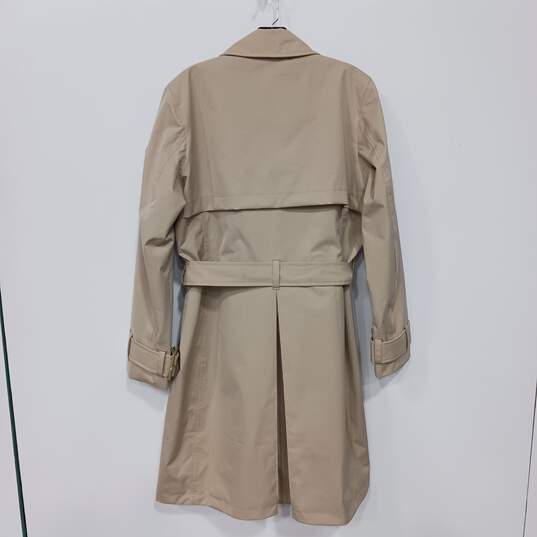 Timberland Women's Tan Trench Coat with Belt Size M NWT image number 2