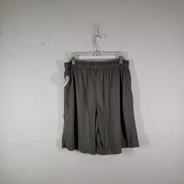 Mens Dri Fit Pleated Front Elastic Drawstring Waist Athletic Shorts Size XL alternative image