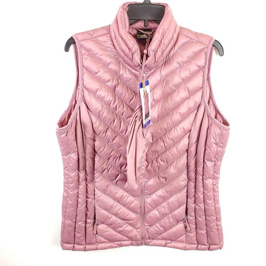 32 Degrees Heat Women Pink Puffer Vest Jacket L NWT image number 1