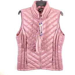 32 Degrees Heat Women Pink Puffer Vest Jacket L NWT