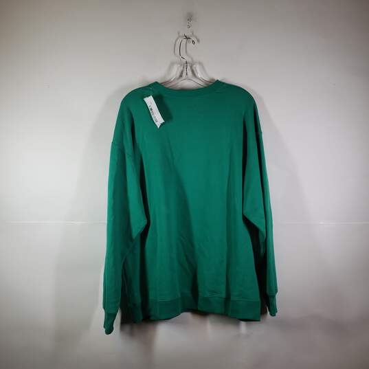 Buy the NWT Womens Long Sleeve Crew Neck Pullover Sweatshirt Size Large ...