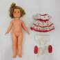 Vntg Dolls Lot Various Sizes & Brands Ideal Shirley Temple Horsman & Unmarked image number 4