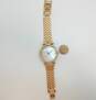 Ecclissi Facets 75620 Rose Gold Tone & Cubic Zirconia Mother Of Pearl Dial Watch 79.1g image number 2
