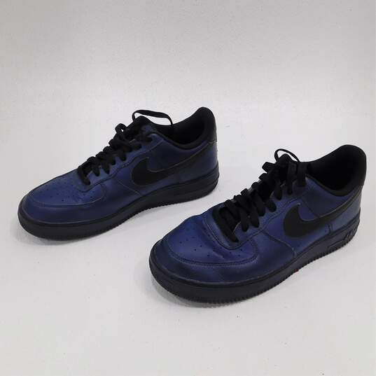 Nike Air Force 1 '07 Blue Men's Shoes Size 8 image number 2