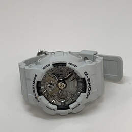 Designer Casio G-Shock GMAS120MF White Adjustable Strap Digital Wristwatch