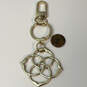 Designer Kendra Scott Gold-Tone Dira Medallion Round Ring Keychain With Box image number 2