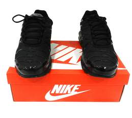 Nike Air Max Plus Triple Black Men's Shoes Size 15