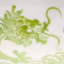 Oriental Porcelain Orb Dragon Design Decorative Ceramic Art alternative image