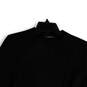 NWT Womens Black Long Sleeve Asymmetrical Full-Zip Cropped Jacket Size 6 image number 3