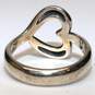 James Avery Sterling Silver Heart Ring Size 9 - 6.5g image number 2