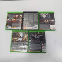 5pc Lot of Assorted Xbox One Video Games alternative image