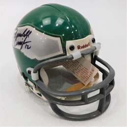 Randall Cunningham Signed Mini Philadelphia Eagles Helmet
