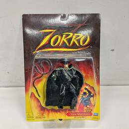 Vintage Playmates Zorro Action Figure in Packaging