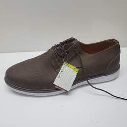 Mens Abbot K. Brown With White Sole Boat Shoes Size 13
