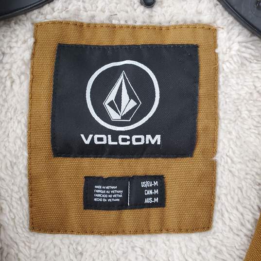 Volcom Men Tan Coat M image number 3