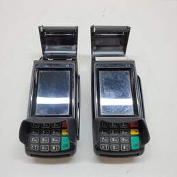 Lot of 2 Dejavoo Z11 Vega 3000 Credit Card Machines Untested