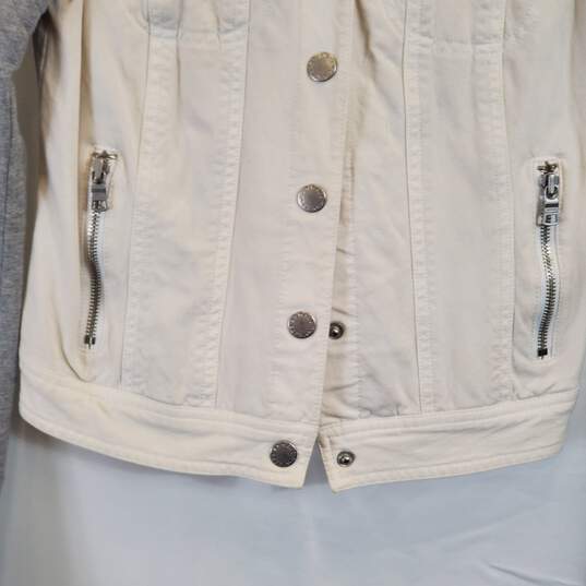 Armani Exchange Women White and Gray Jacket XS image number 7