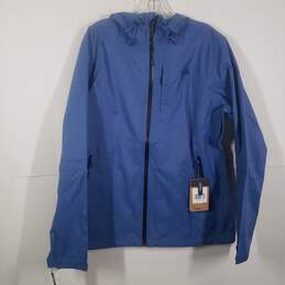 NWT Mens Zipper Pockets Long Sleeve Full-Zip Windbreaker Jacket Size Large