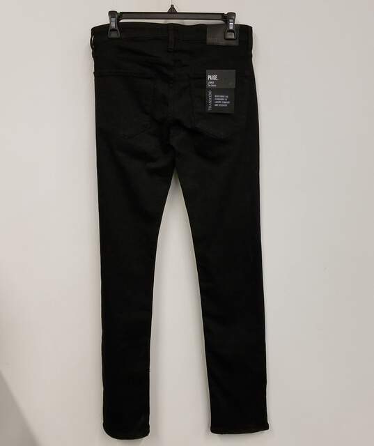 NWT Womens Black Lennox Pockets Dark Wash Slim Fit Denim Skinny Jeans Sz 28 image number 2