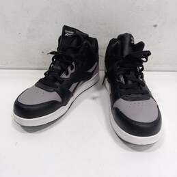 Reebok Lace Up High Top Steel Toe Sneakers Size 8.5W