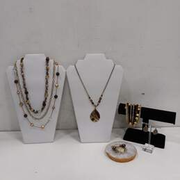5pc Natural Earth Toned Jewelry Bundle